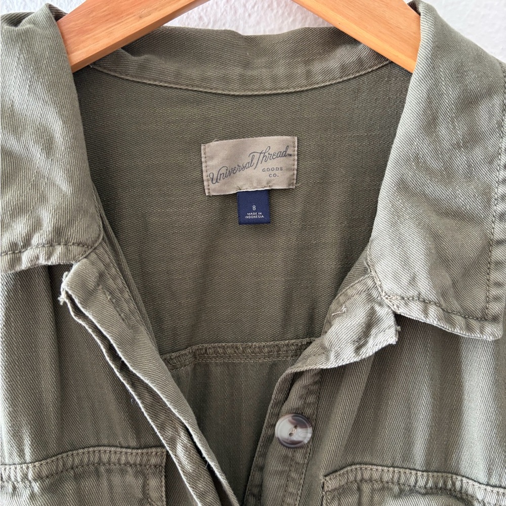 Universal Thread Olive Green Jumpsuit - Picture 3 of 3